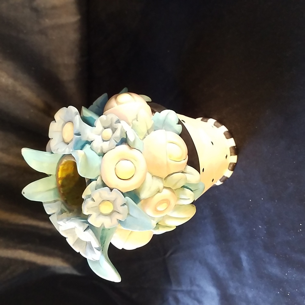 3/$25 CANDLE HOLDERS By MARY ENGELBREIT Set of 2 TAPER Vintage 1999 - Picture 5 of 6